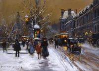 Edouard Cortes - Quai du Louvre